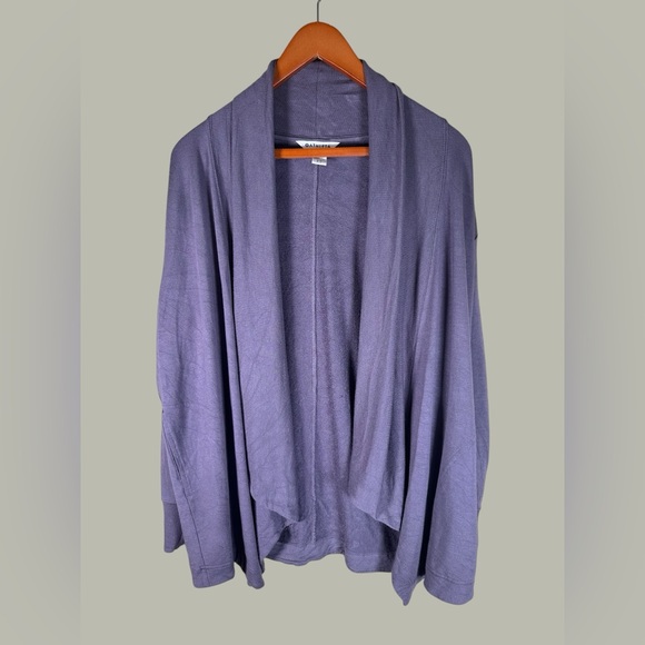 Athleta Women's Pranayama Restore Wrap Open Front Cardigan - Picture 3 of 9